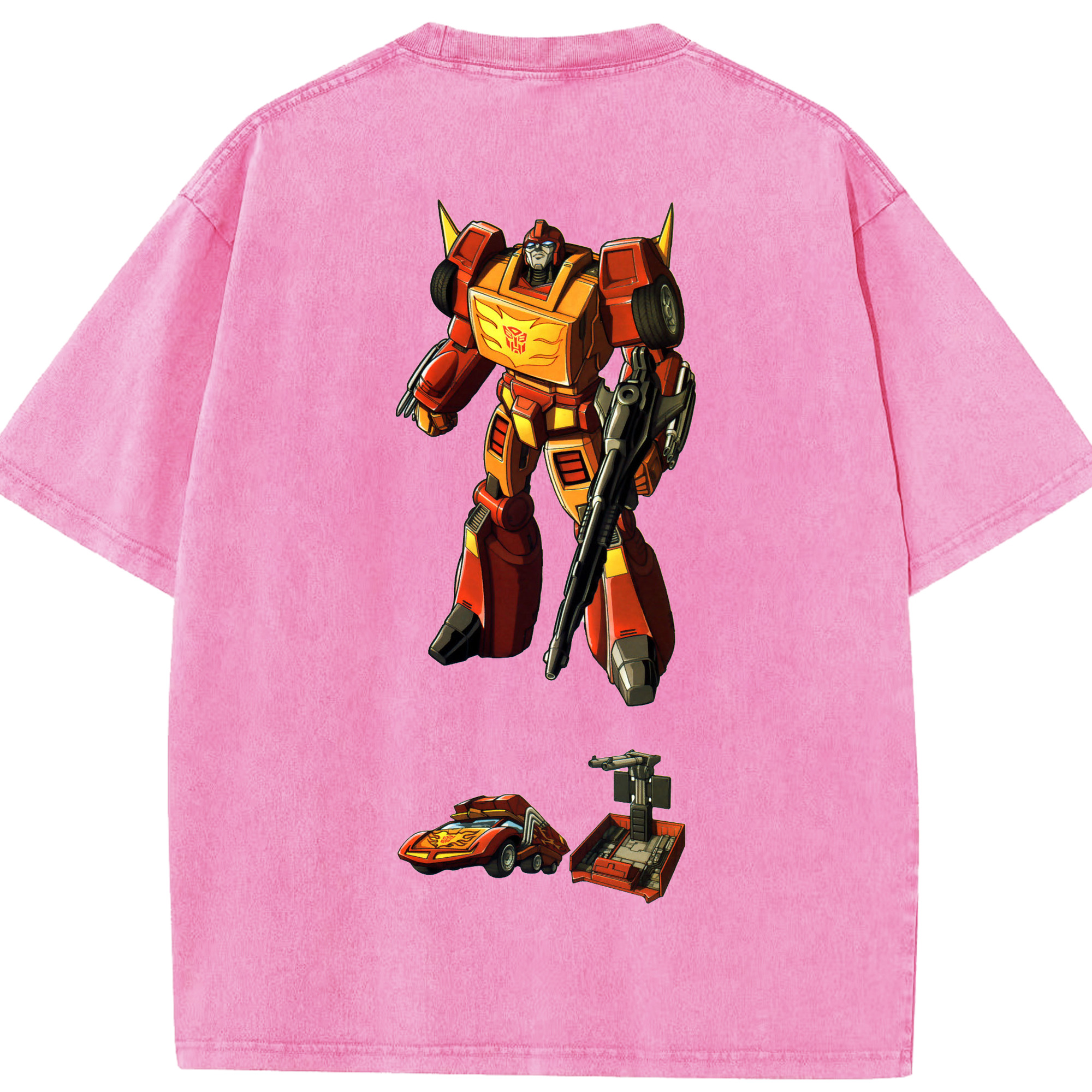 （画像用）  綿100% ヴィンテージ風 半袖Tシャツ（背面プリント）